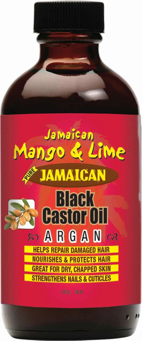 Jamaican Mango and Lime Jamaican Black Castor Oil Argan 4 oz - ANNS BEAUTY SUPPLY