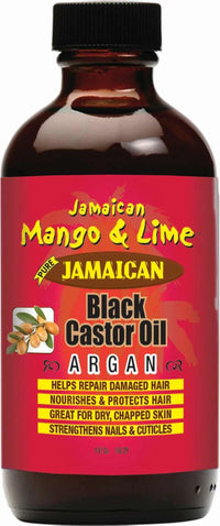 Jamaican Mango and Lime Jamaican Black Castor Oil Argan 4 oz - ANNS BEAUTY SUPPLY