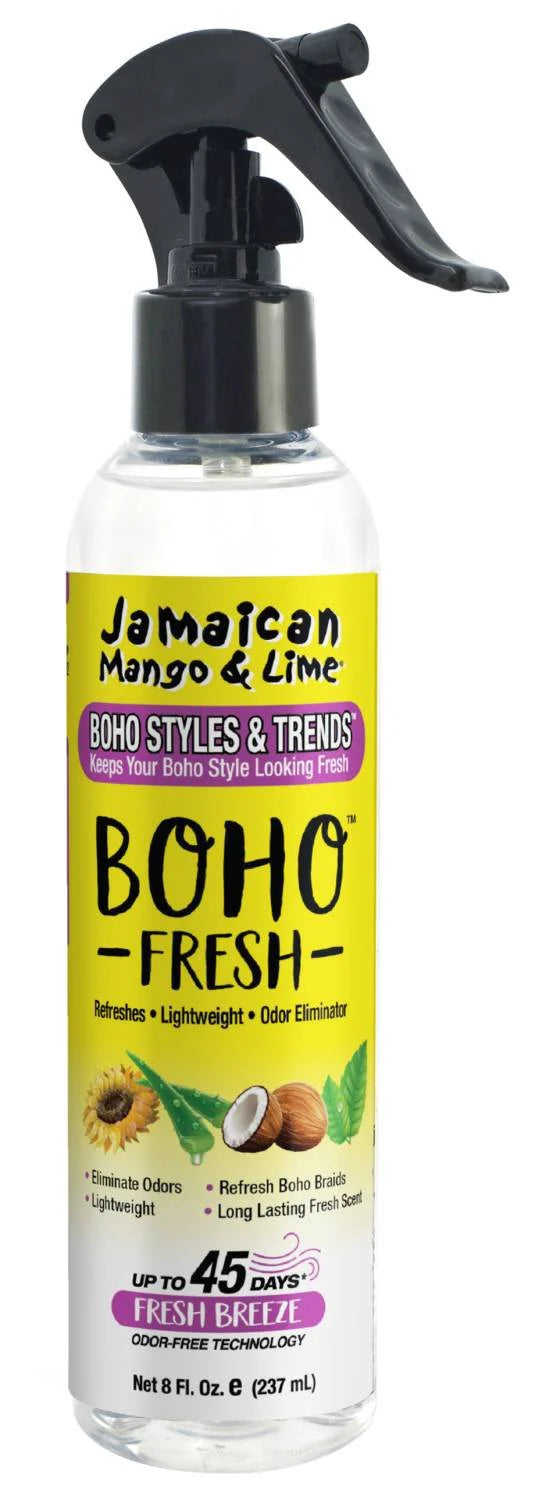 Jamaican Mango and Lime Boho Fresh Braid Refresher Spray 8oz - ANNS BEAUTY SUPPLY