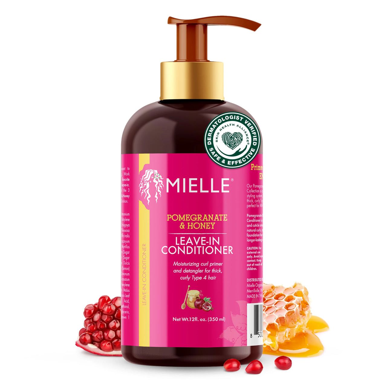 Mielle Pomegranate & Honey Leave-In Conditioner 12 Fl. Oz. (350 mL)