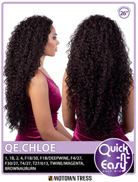 Motown Tress Quick n Easy Half Wig QE.CHLOE - ANNS BEAUTY SUPPLY