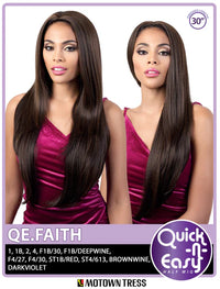 Motown Tress Quick N Easy Half Wig QE.FAITH - ANNS BEAUTY SUPPLY