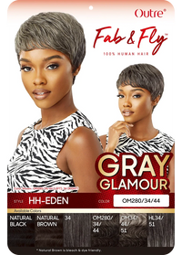Outre Fab&Fly™ 100% Unprocessed Human Hair Full Cap Wig HH - Eden QHFGEDE - ANNS BEAUTY SUPPLY