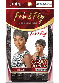 Outre Fab&Fly™ 100% Unprocessed Human Hair Full Cap Wig HH - Eden QHFGEDE - ANNS BEAUTY SUPPLY