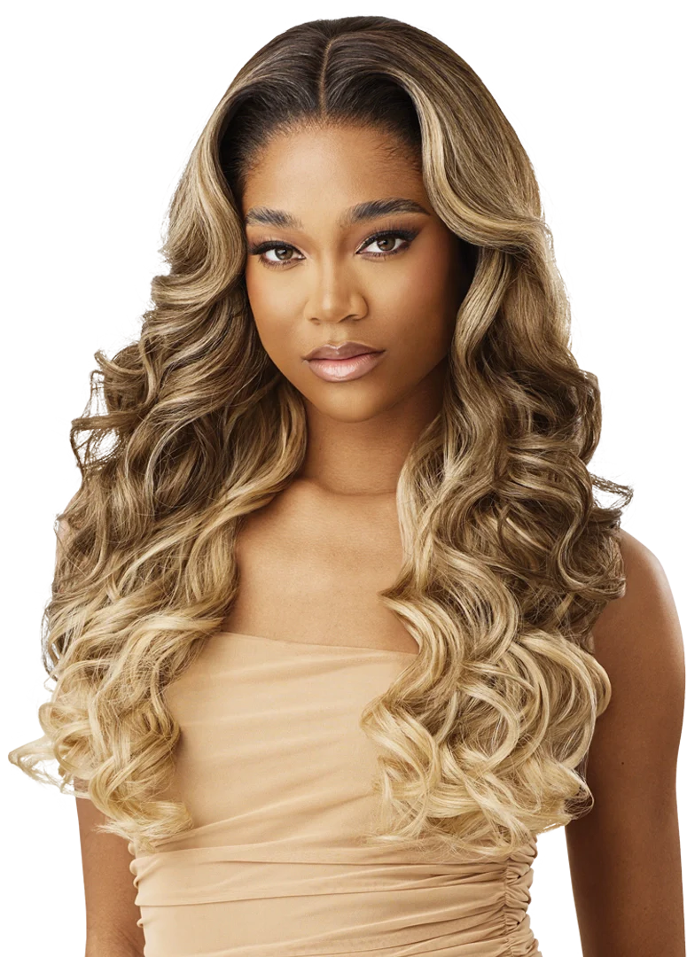 Outre Synthetic Melted Hairline HD Lace Front Wig Ivara QLMHIVA * - ANNS BEAUTY SUPPLY