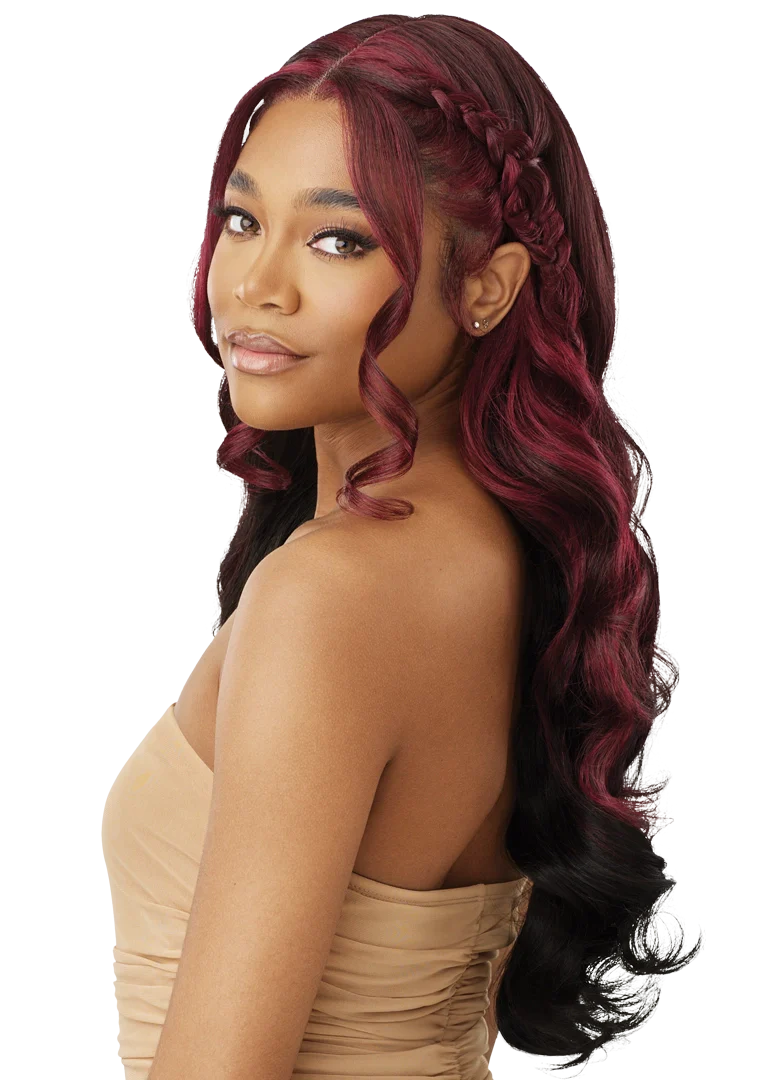 Outre Synthetic Melted Hairline HD Lace Front Wig Ivara QLMHIVA * - ANNS BEAUTY SUPPLY