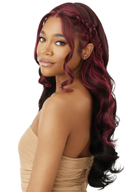 Outre Synthetic Melted Hairline HD Lace Front Wig Ivara QLMHIVA * - ANNS BEAUTY SUPPLY