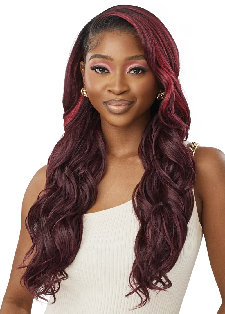 Outre Perfect Hairline 360 Frontal Lace 13"x 6" HD Transparent Lace Front Wig Anycia QLPHLANY - Elevate Styles