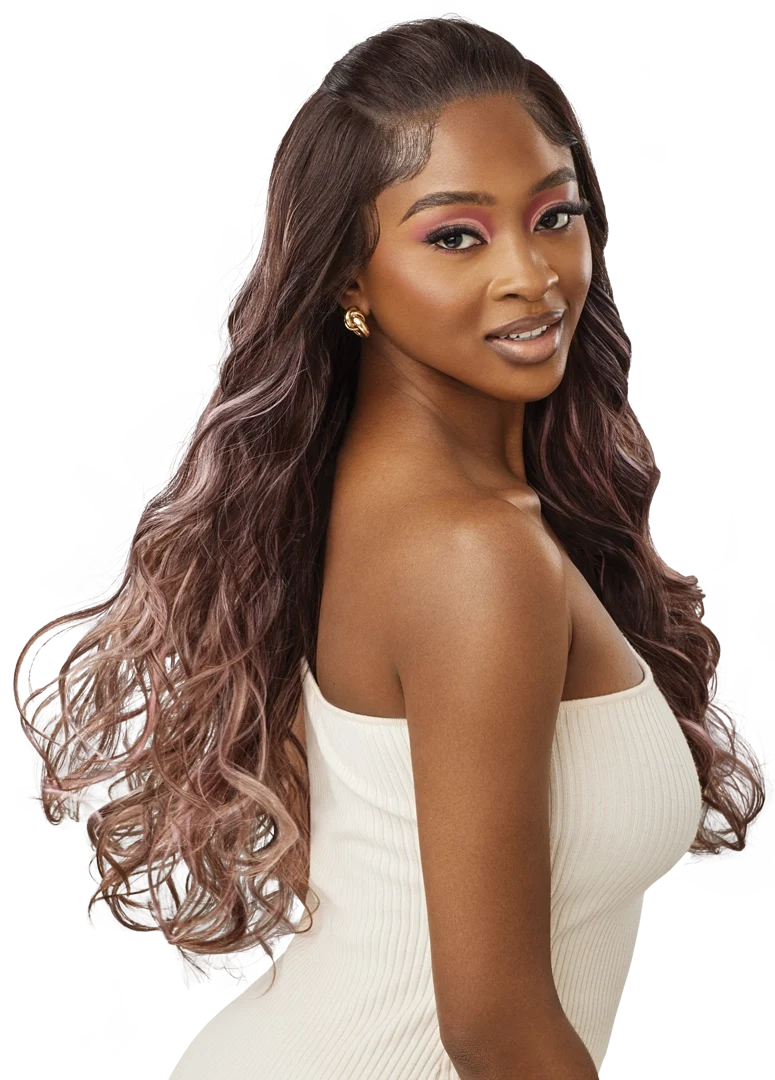 Outre Perfect Hairline 360 Frontal Lace 13"x 6" HD Transparent Lace Front Wig Anycia QLPHLANY - Elevate Styles