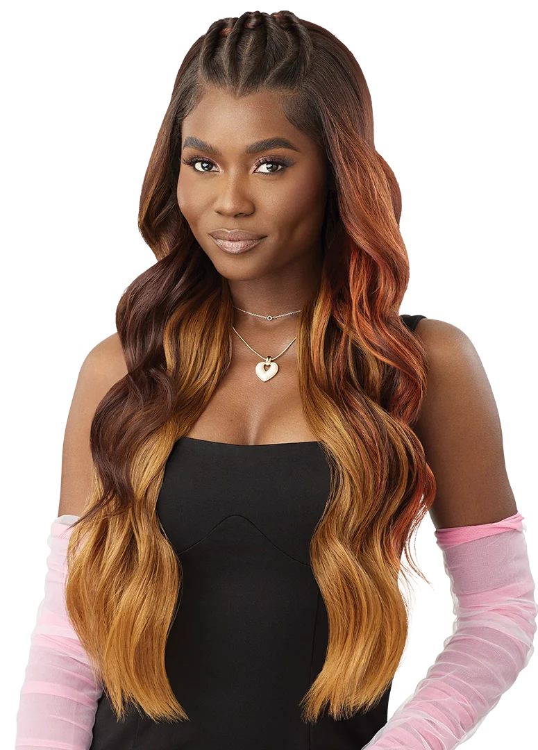 Outre Perfect Hairline True Frontal  13"x 6" HD Transparent Lace Front Wig Peak 705 QLPHLTFPK5 - ANNS BEAUTY SUPPLY