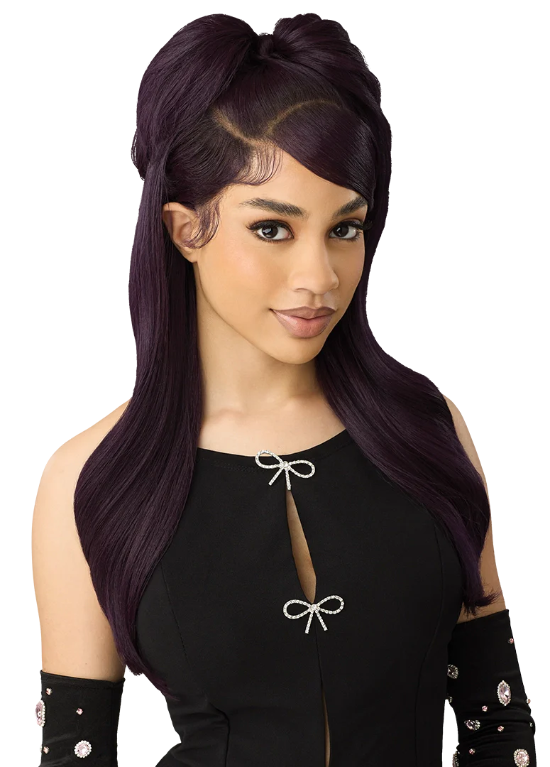 Outre Perfect Hairline True Frontal  13"x 6" HD Transparent Lace Front Wig Peak 708 QLPHLTFPK8 - ANNS BEAUTY SUPPLY