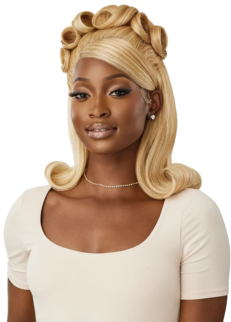 Outre Perfect Hairline 360 Frontal Lace 13"x 6" HD Transparent Lace Front Wig Mikara QLPHLMIK - Elevate Styles