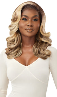 Outre Synthetic Sleek Lay Part HD Transparent Lace Front Wig Antalia 18