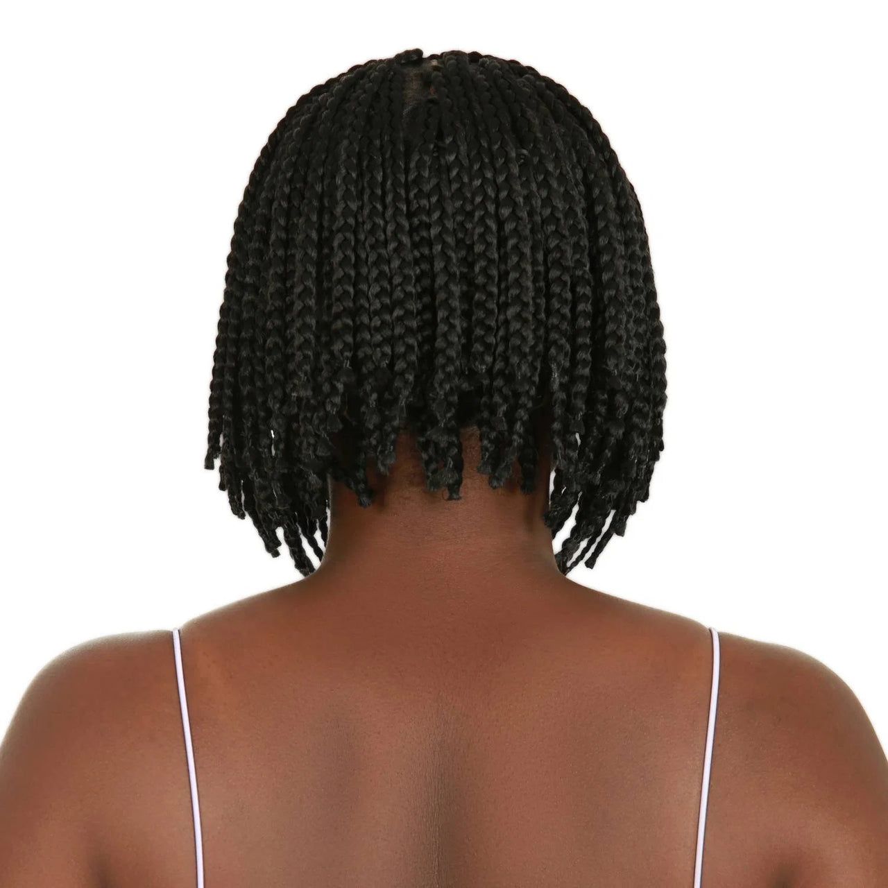 Urban Beauty Queen B HD Full Lace Box Braid Bob Wig 10" QLW317