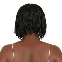 Urban Beauty Queen B HD Full Lace Box Braid Bob Wig 10