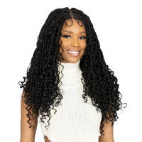 Queen B Braid Full Lace Wig QLW323 Boho Locs 26