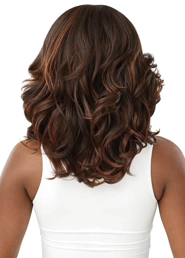 Outre Synthetic Glueless HD Transparent Lace Front Wig Alair QLALR - Elevate Styles
