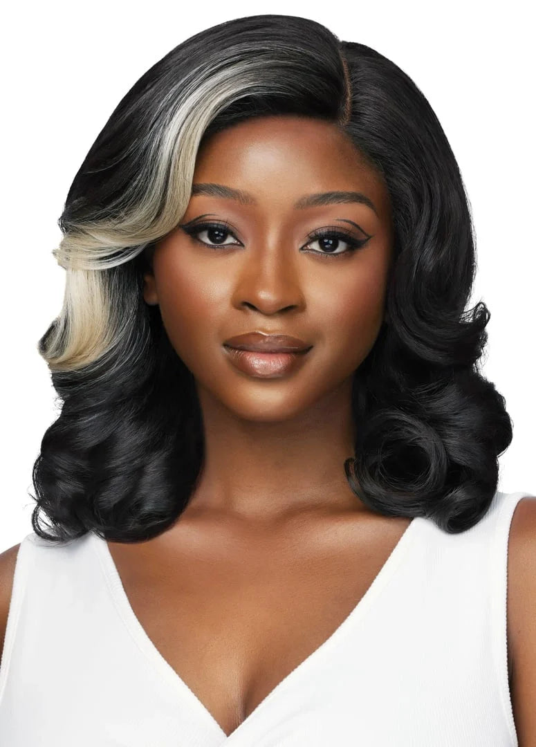 Outre HD Transparent Glueless Lace Pre-Plucked 5" Deep Part Lace Front Wig Bess QLBES - ANNS BEAUTY SUPPLY