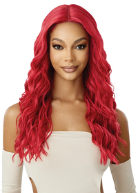 Outre Synthetic Glueless HD Transparent Lace Front Wig Lexa - Elevate Styles