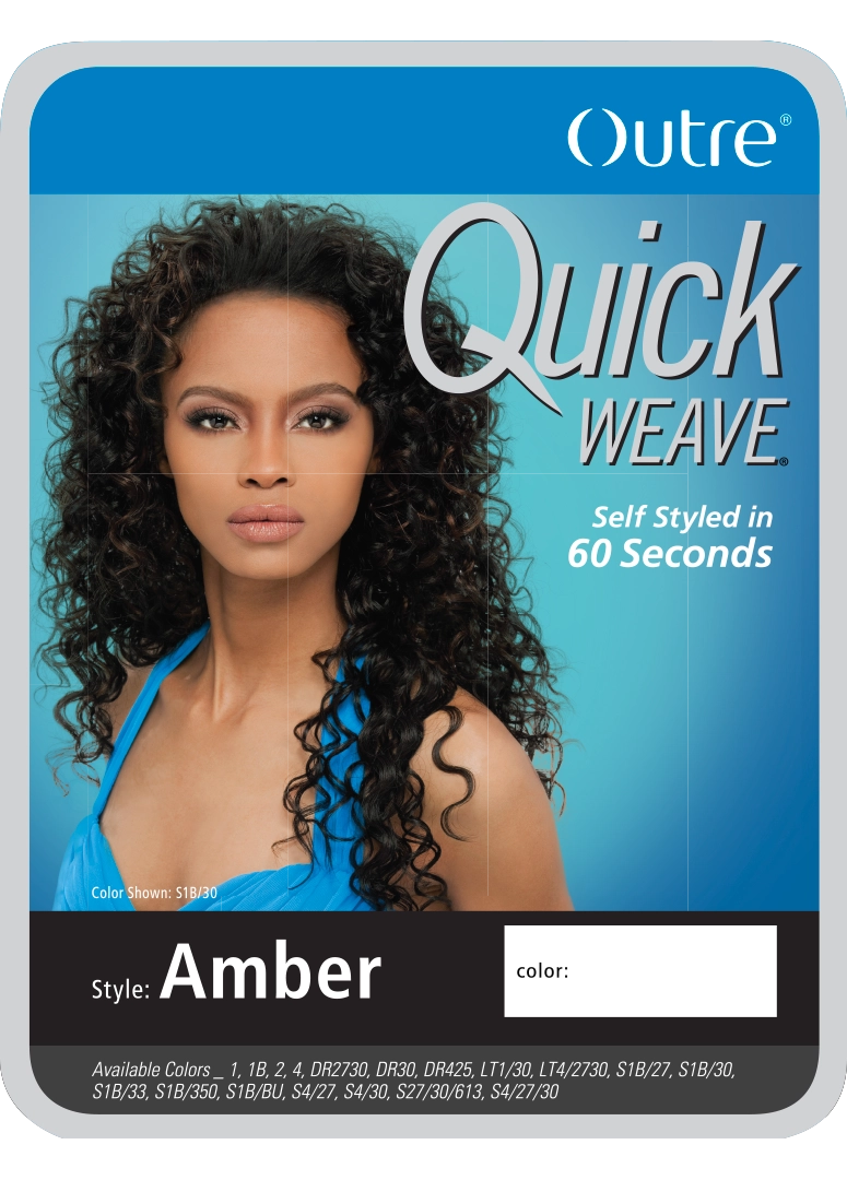 Outre Quick Weave Half Wig Amber QSAMB - ANNS BEAUTY SUPPLY