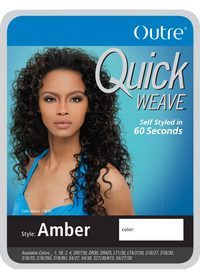 Outre Quick Weave Half Wig Amber QSAMB - ANNS BEAUTY SUPPLY