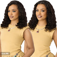 Outre EverRoot 100% Unprocessed Human Hair Half Wig – HH-Deep Wave 16
