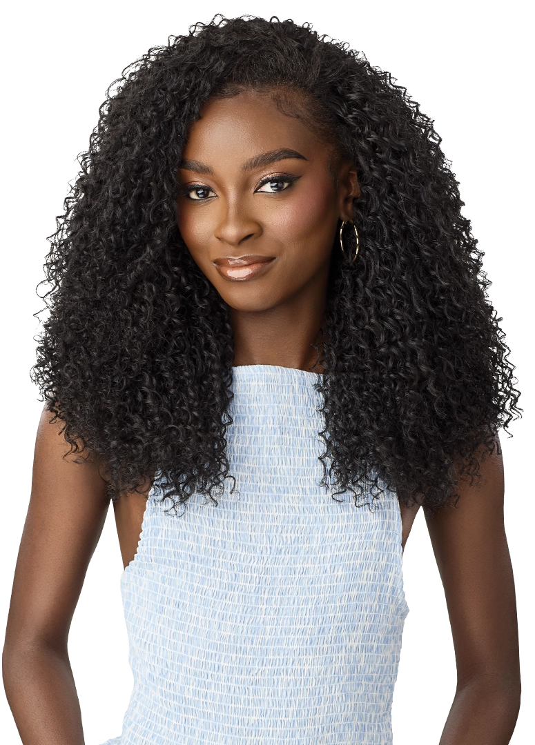 Outre Quick Weave Half Wig 3C Whirly Curls 18"