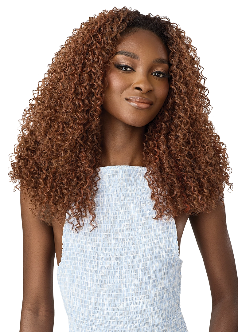 Outre Quick Weave Half Wig 3C Whirly Curls 18"