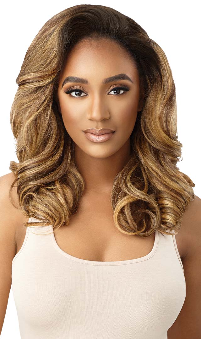Outre Quick Weave Neesha Soft & Natural Texture Half Wig Neesha H305 - Elevate Styles