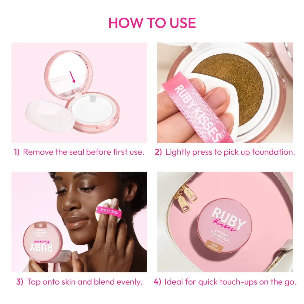 Ruby Kisses Ruby Cushion Foundation SPF 50+ - ANNS BEAUTY SUPPLY