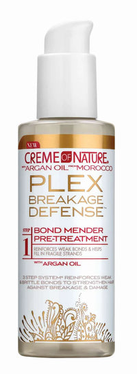 Creme of Nature Plex Breakage Defense Bond Mender Pre-Treatment (Step 1) – with Argan Oil (3.4 fl oz) - ANNS BEAUTY SUPPLY