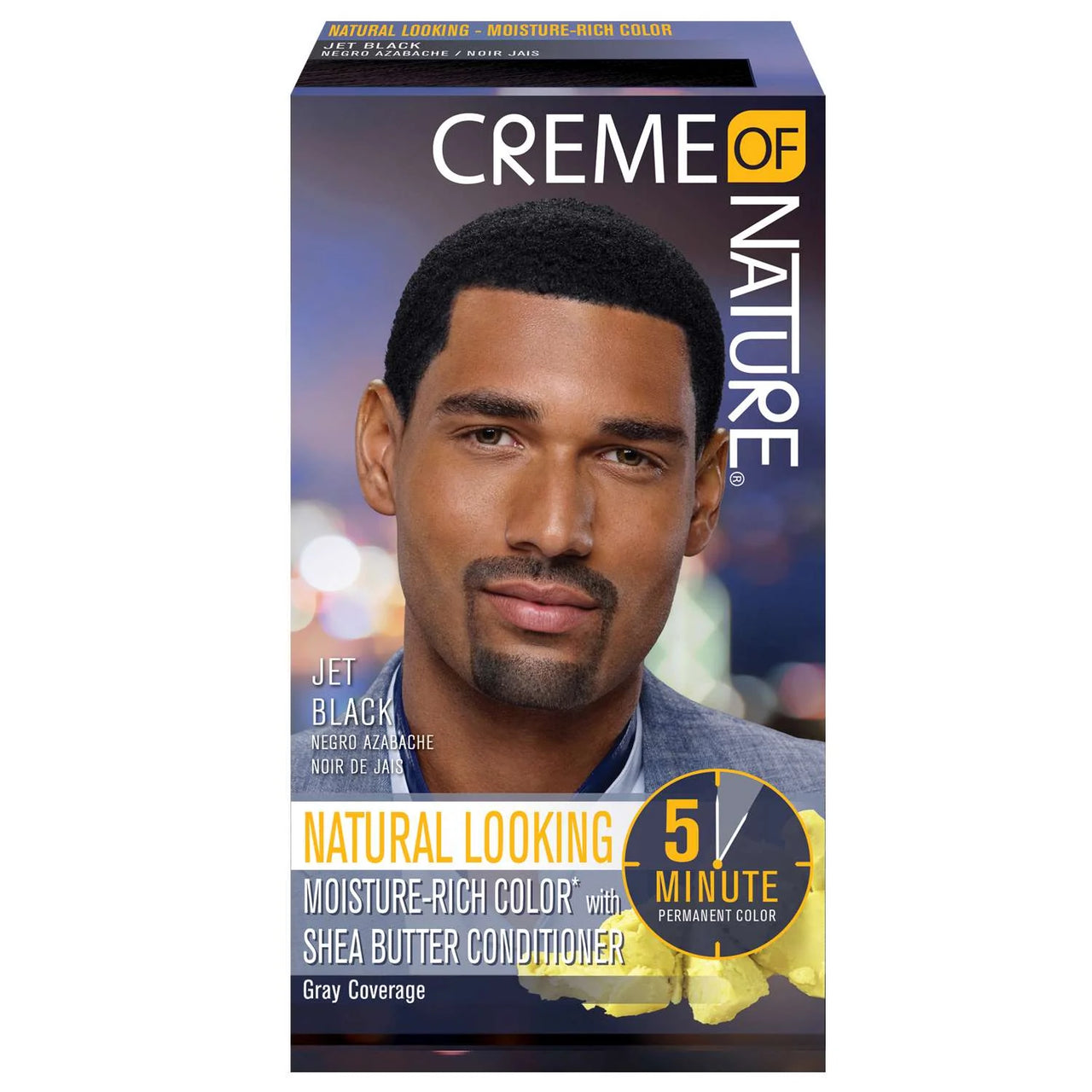 Creme of Nature Moisture-Rich Hair Color Jet Black - ANNS BEAUTY SUPPLY
