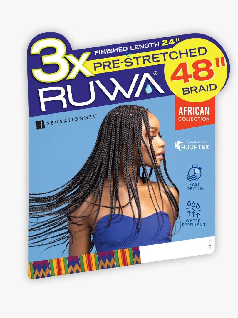 Sensationnel RUWA 3X Pre-Stretched Braid 48" - ANNS BEAUTY SUPPLY