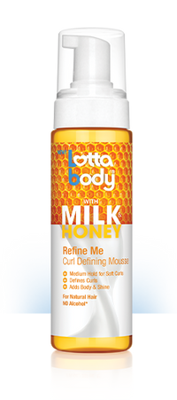 Lottabody® Refine Me Curl Defining Mousse with Milk & Honey