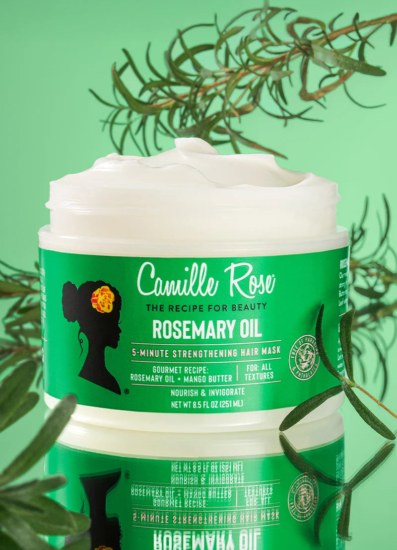 Camille Rose Rosemary Oil 5-Minute Strengthening Hair Mask 8.5 oz