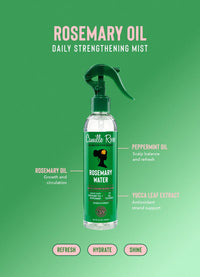 Camille Rose Rosemary Water Daily Strengthening Mist Net Wt 8 Fl Oz (236 mL)