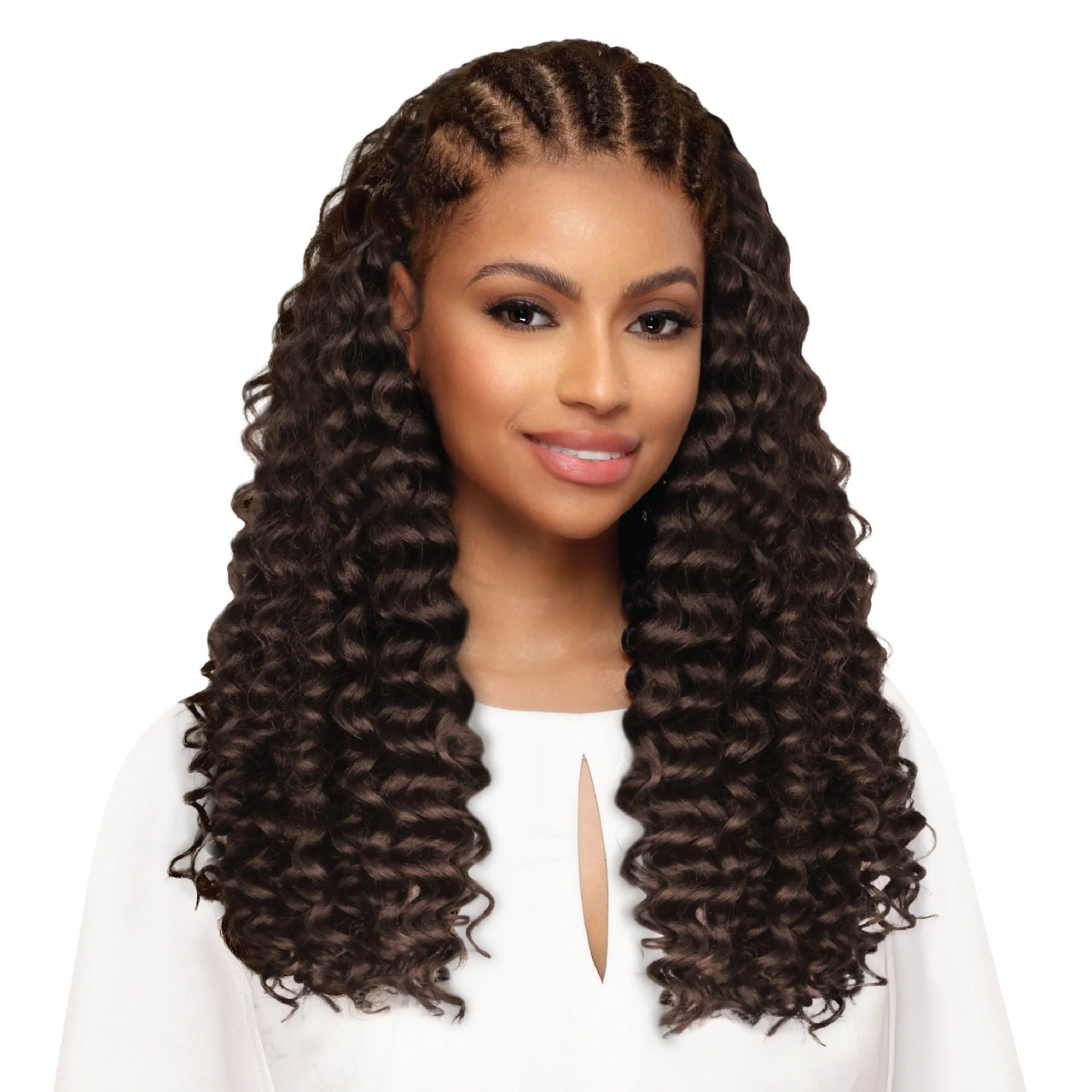 Eve Hair Scarlet French Deep Wave Bulk 18"