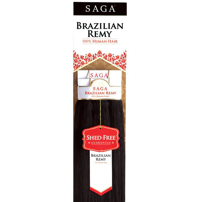 Saga Brazilian Remy 100% Human Hair Weave – Natural Straight - ANNS BEAUTY SUPPLY