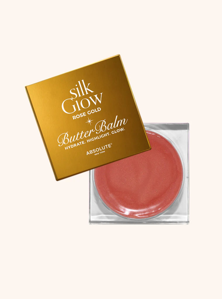 Absolute New York Silk Glow Butter Balm Rose Gold SBGS21 - ANNS BEAUTY SUPPLY