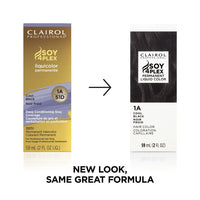 Clairol Professional Soy 4 Plex Permanent Liquid Color 1A Cool Black 2 FL OZ (59 mL)