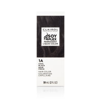 Clairol Professional Soy 4 Plex Permanent Liquid Color 1A Cool Black 2 FL OZ (59 mL)