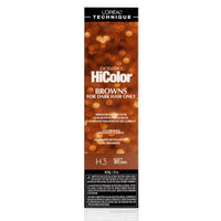 L'Oréal Excellence HiColor Browns Permanent Haircolor – H3 Soft Brown