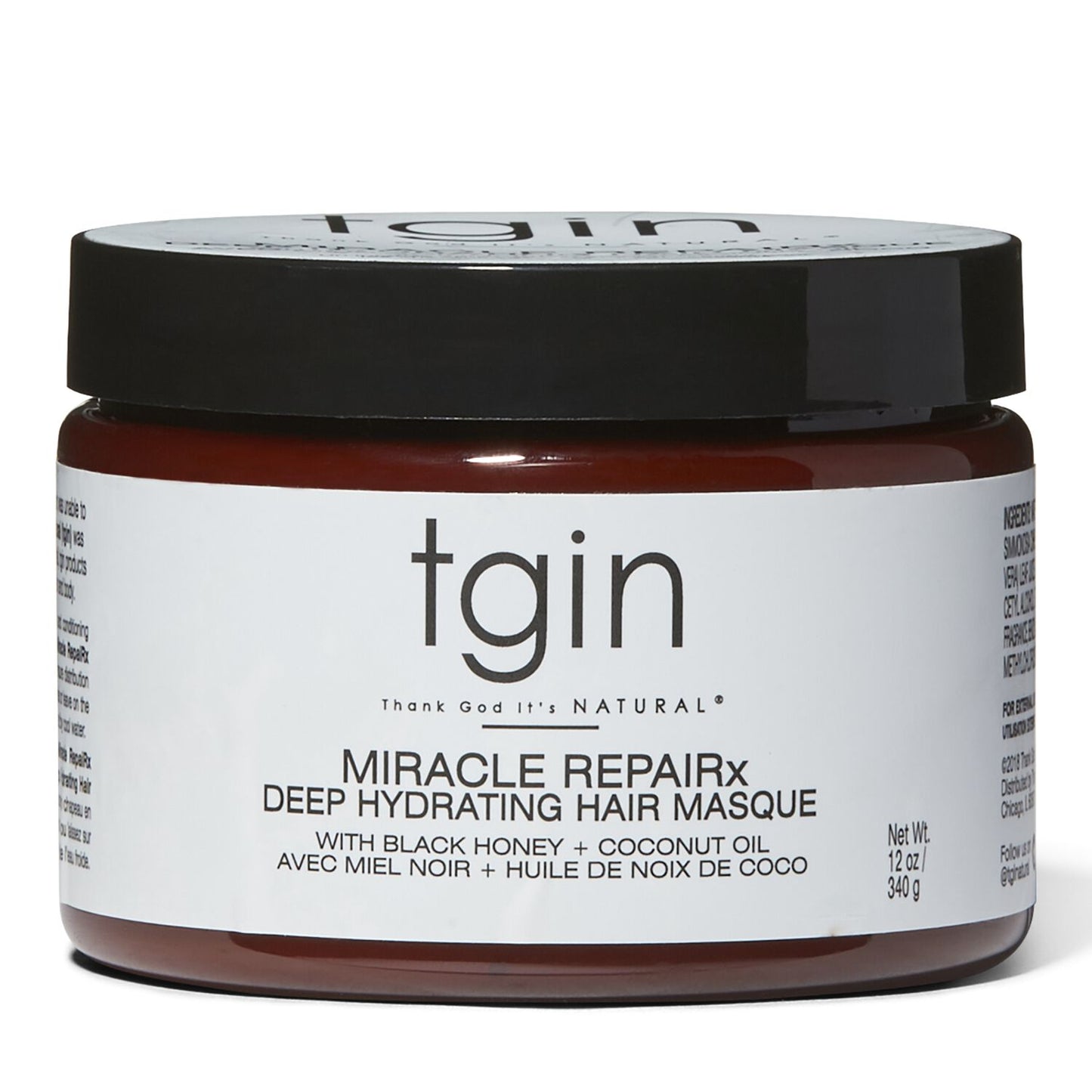 TGIN Miracle Repairx Deep Hydrating Hair Mask 12 Oz