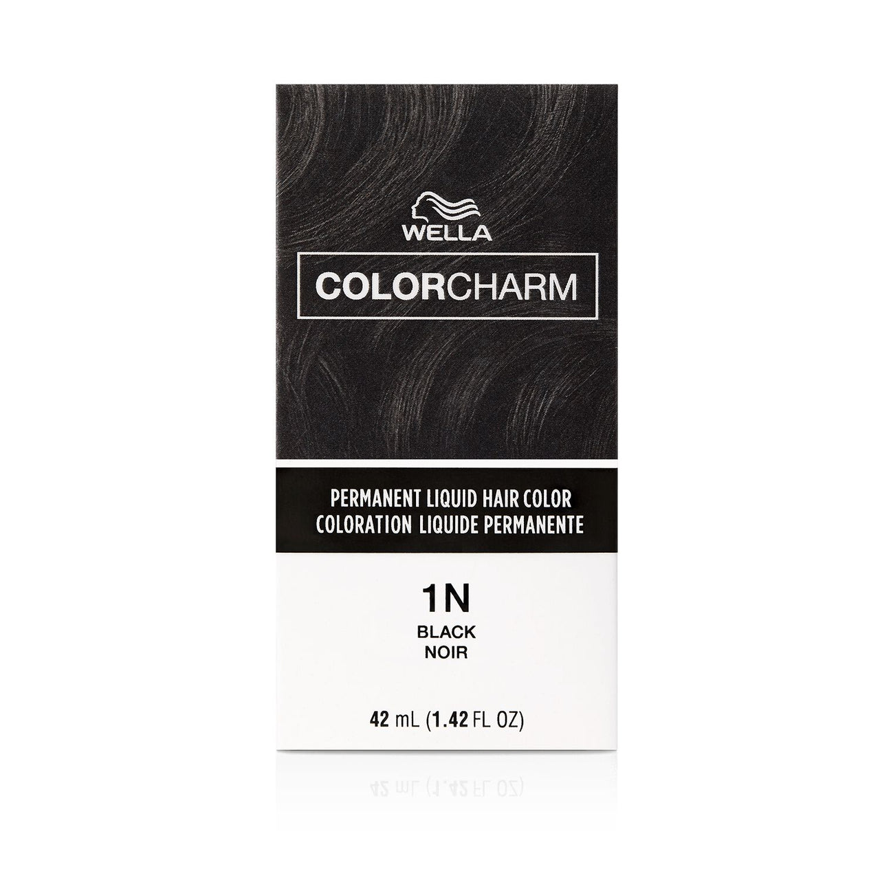 Wella ColorCharm Permanent Liquid Hair Color – 1N Black 1.42 fl oz