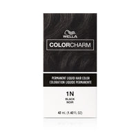 Wella ColorCharm Permanent Liquid Hair Color – 1N Black 1.42 fl oz