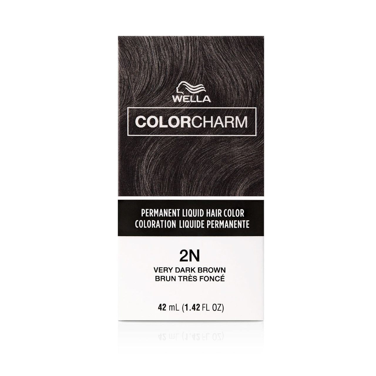 Wella Colorcharm Permanent Liquid Hair Color 2N Very Dark Brown 1.42 fl. oz. - ANNS BEAUTY SUPPLY
