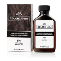Wella Colorcharm Permanent Liquid Hair Color 5N Light Brown 1.42 FL OZ (42 mL)