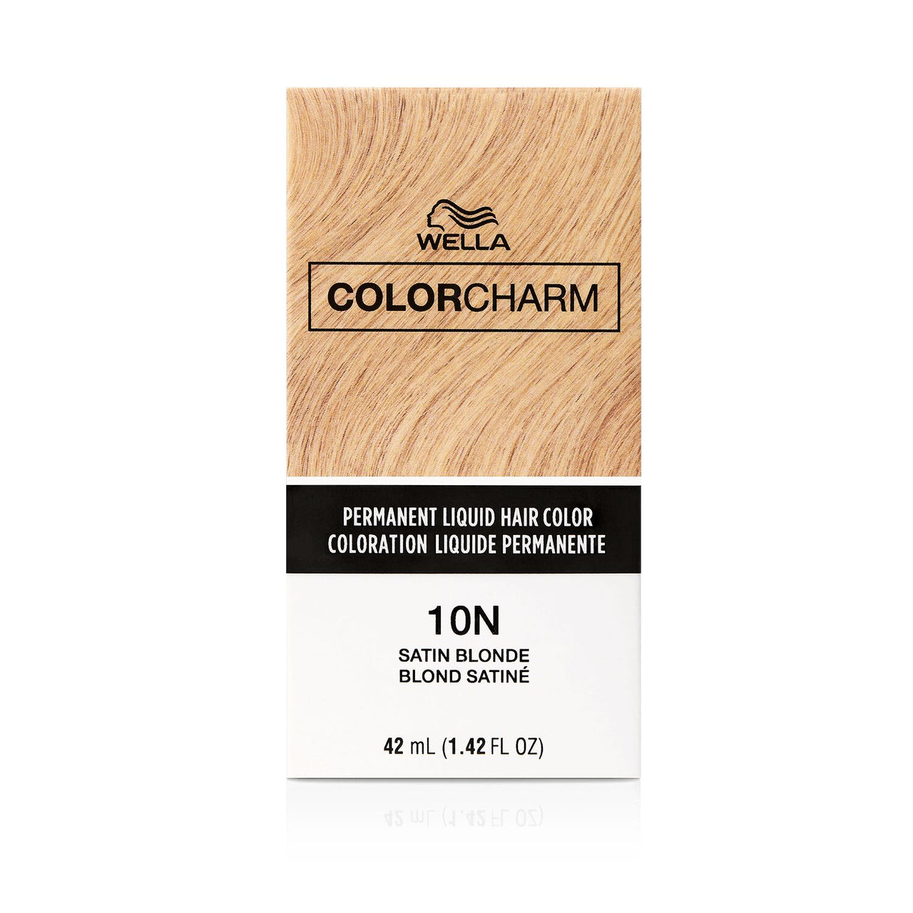 Wella Colorcharm Permanent Liquid Hair Color 10N Satin Blonde 1.42 fl. oz. - ANNS BEAUTY SUPPLY