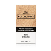 Wella Colorcharm Permanent Liquid Hair Color 10N Satin Blonde 1.42 fl. oz. - ANNS BEAUTY SUPPLY