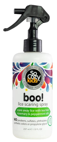 SoCozy Kids Boo! Lice Scaring Spray – Tea Tree & Rosemary (8 oz) - ANNS BEAUTY SUPPLY